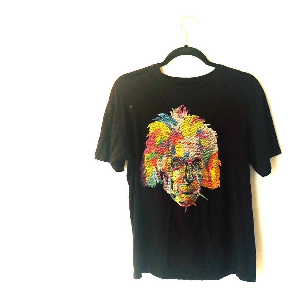 Colorful Albert Einstein shirt😊🧠🧑🏻‍🔬👕